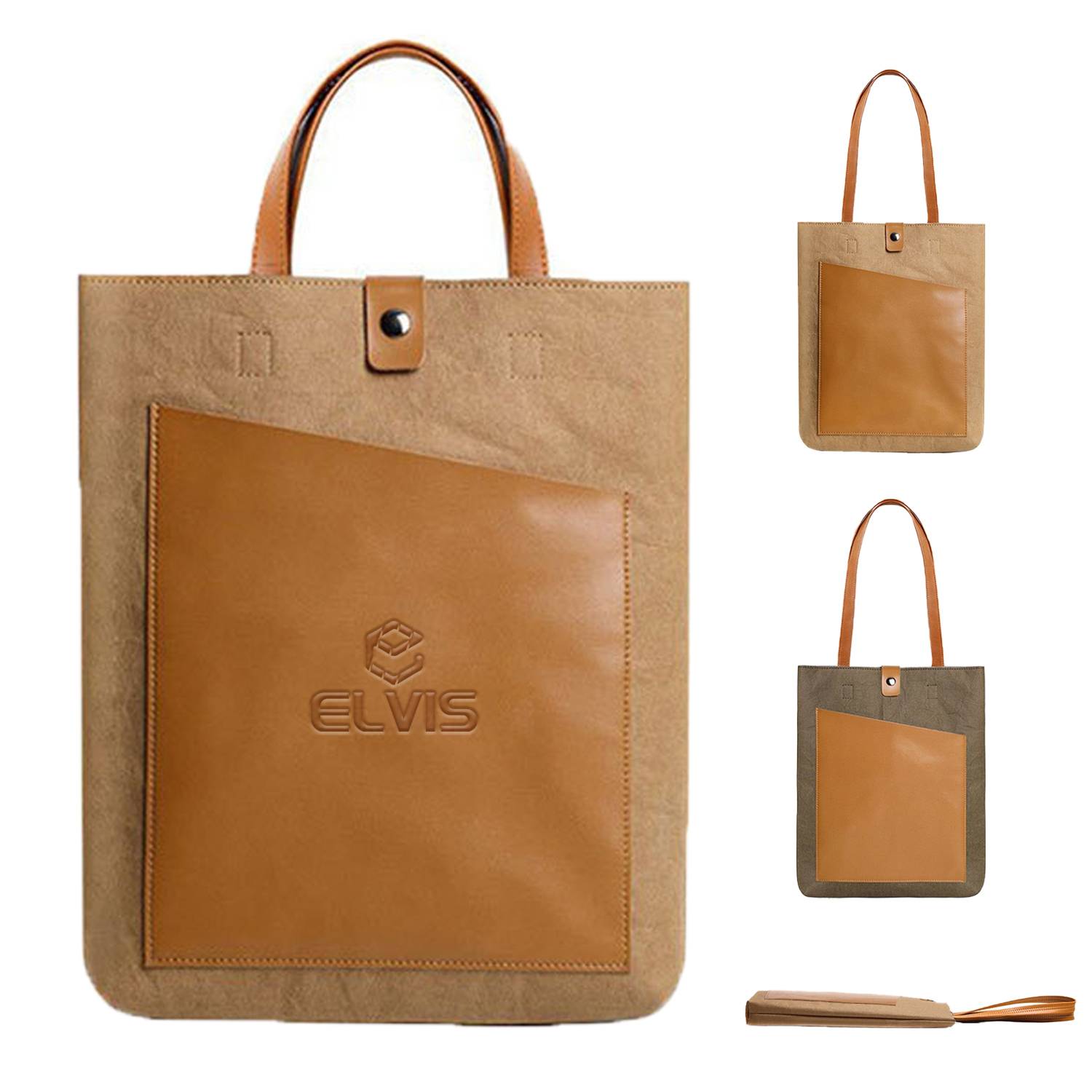 Waterproof Paper Laptop Tote Bag 7