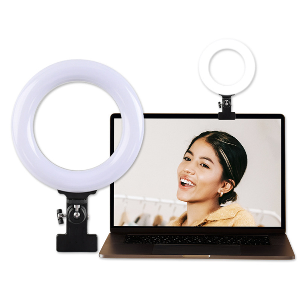6" LED Selfie Ring Light w/ Laptop Clip 1