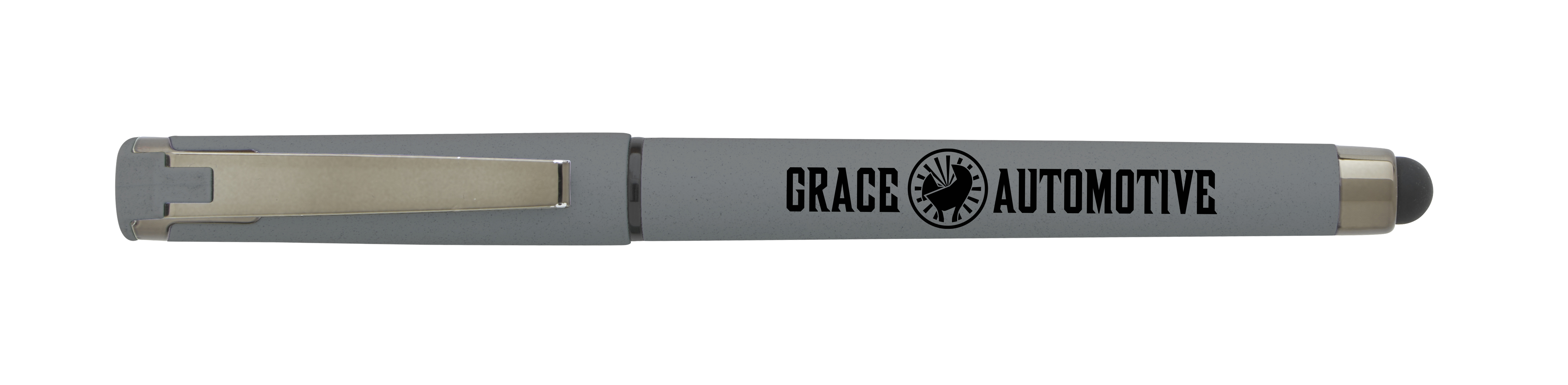Good Value™ Cali Stylus Gunmetal Suede RABS Pen 96