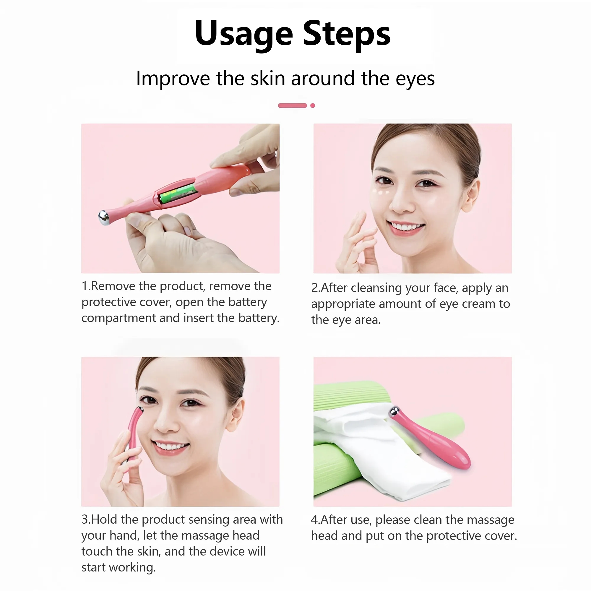 Handheld Portable Electric Eye Massager 2
