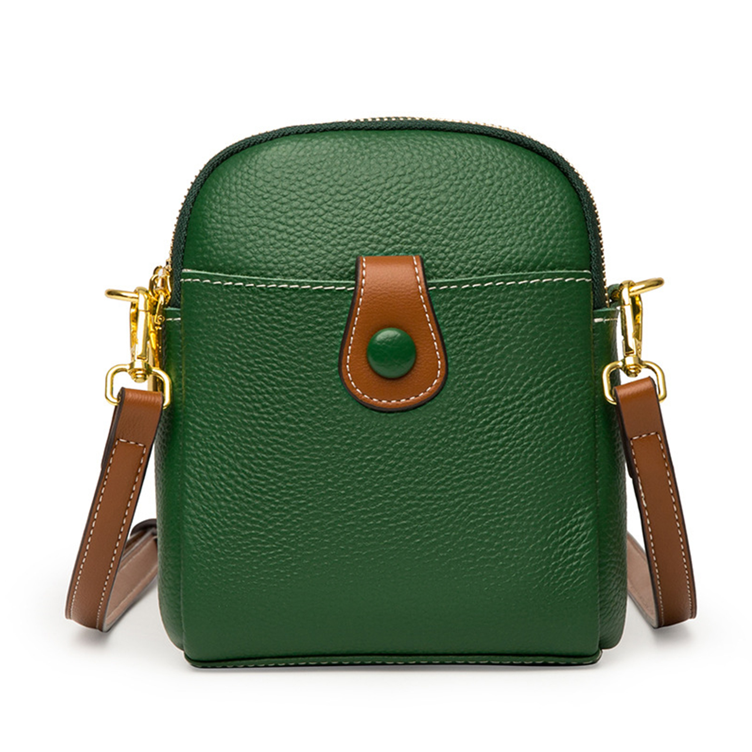Genuine Leather Small Crossbody Cell Phone for Women Purses 3