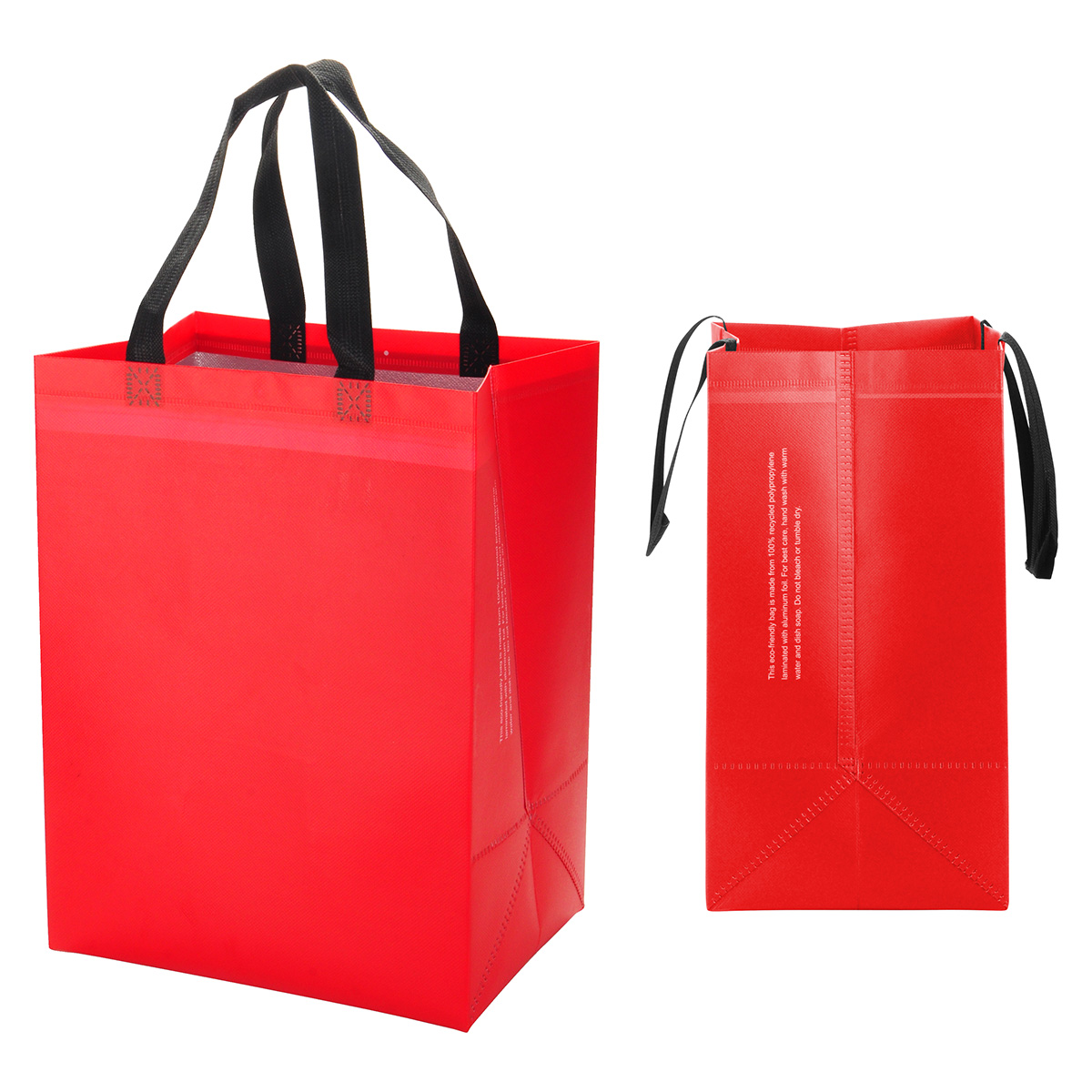 Calypso 75GSM Recycled Non-Woven Polypropylene Heat-Sealed Insulated Tote 3