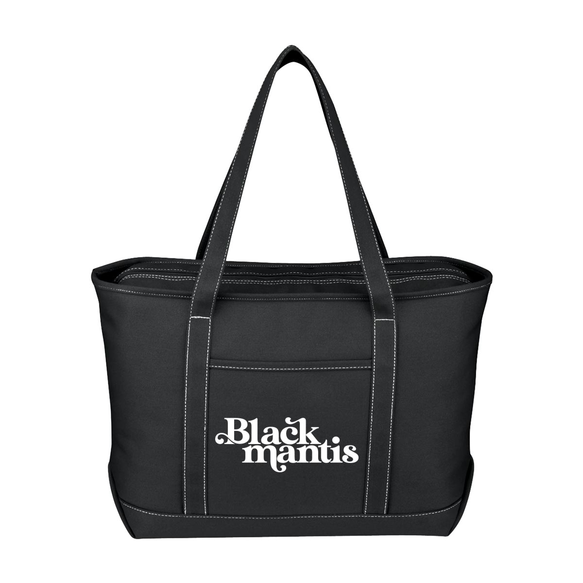 Large 24 Oz. Recycled Cotton Yacht Tote Bag, custom tote bag with logo imprint 14