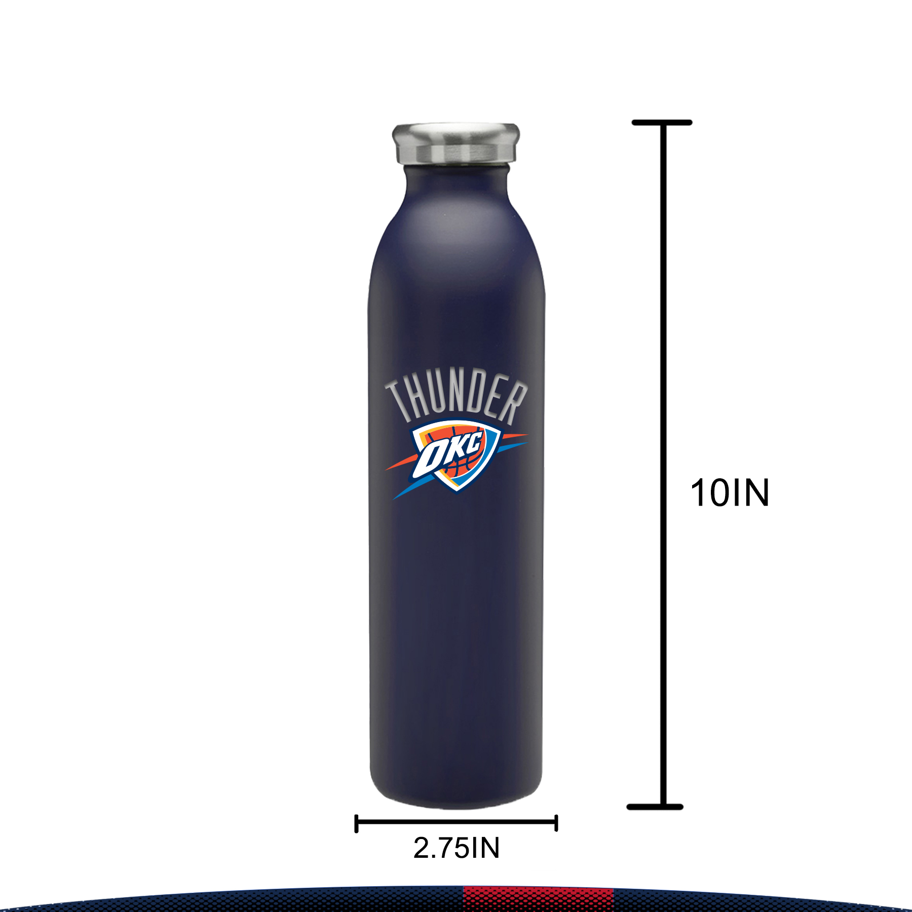 Eacle Stainless Steel Water Bottle - 20 OZ., custom water bottle with logo imprint 13