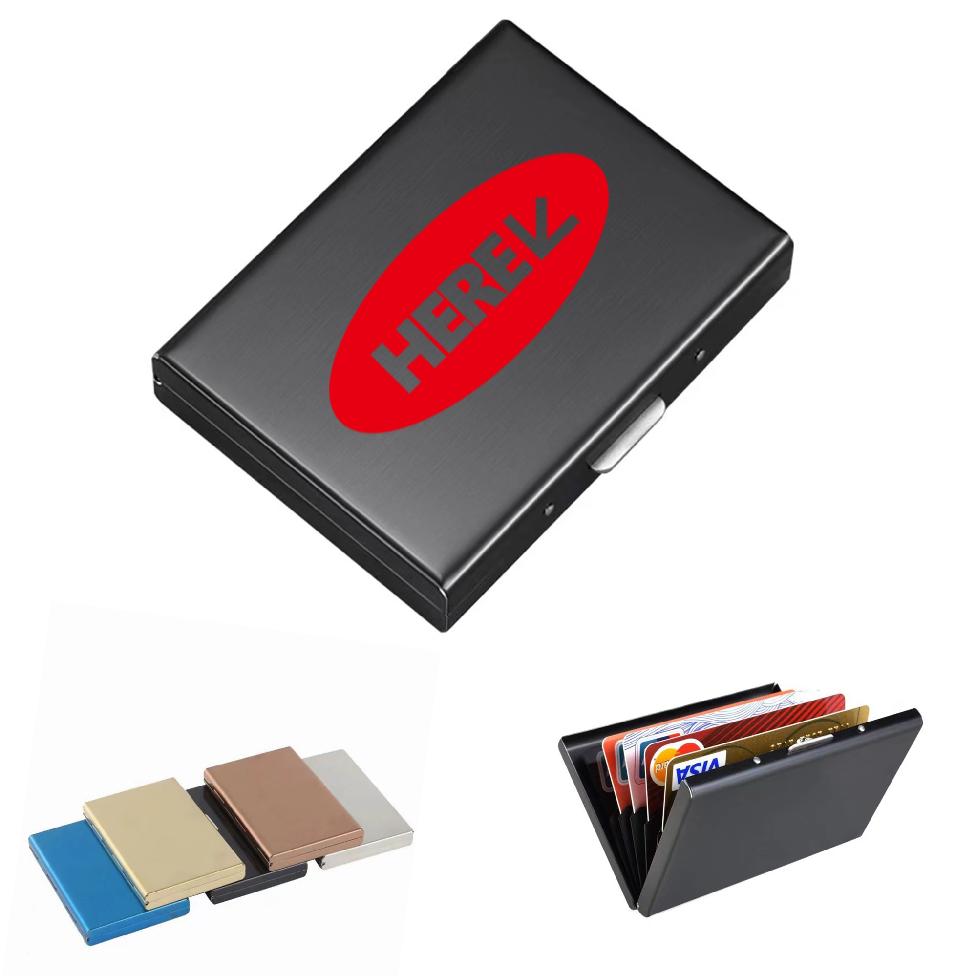Professional Metal Business Card Case 2