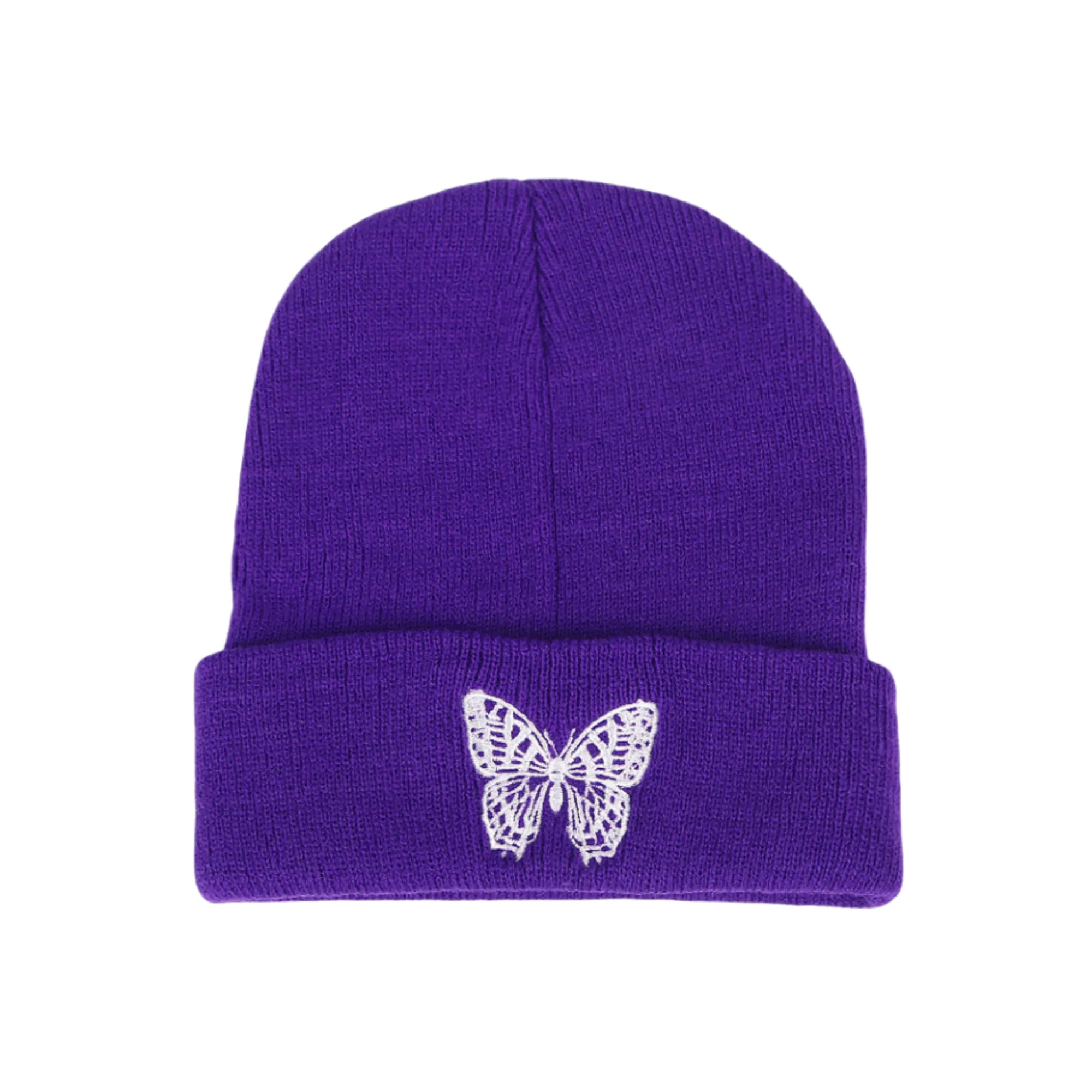 Embroidered Knitted Beanie 1