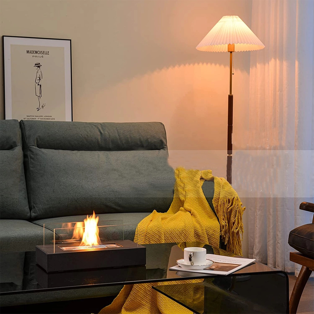 Portable Tabletop Fireplace 3