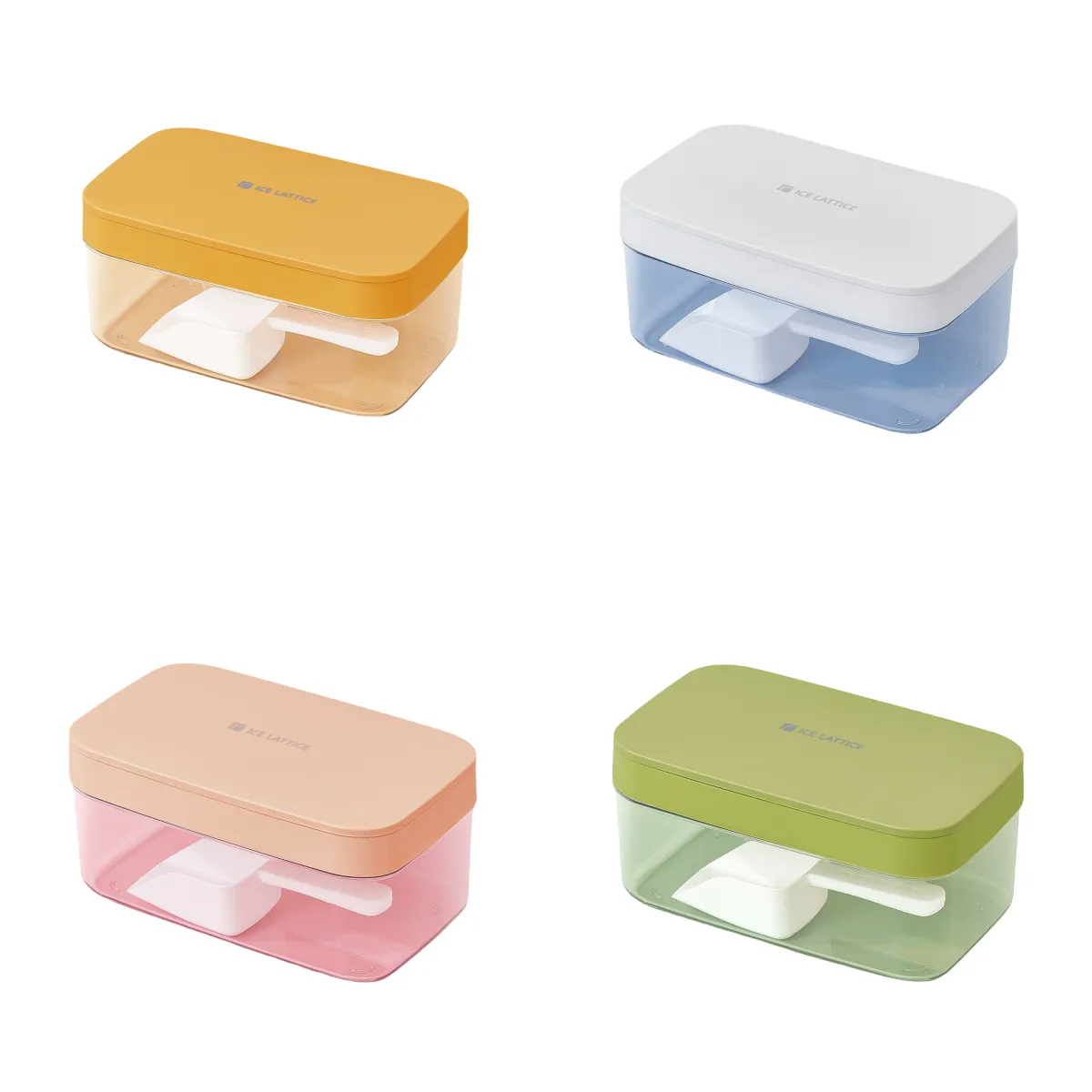 4Pack  Ice Molds/Cube Trays 2
