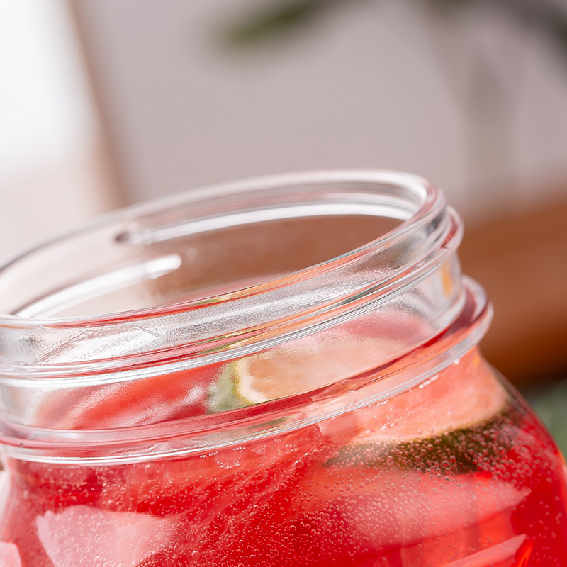 Mason Jar with Lid 2