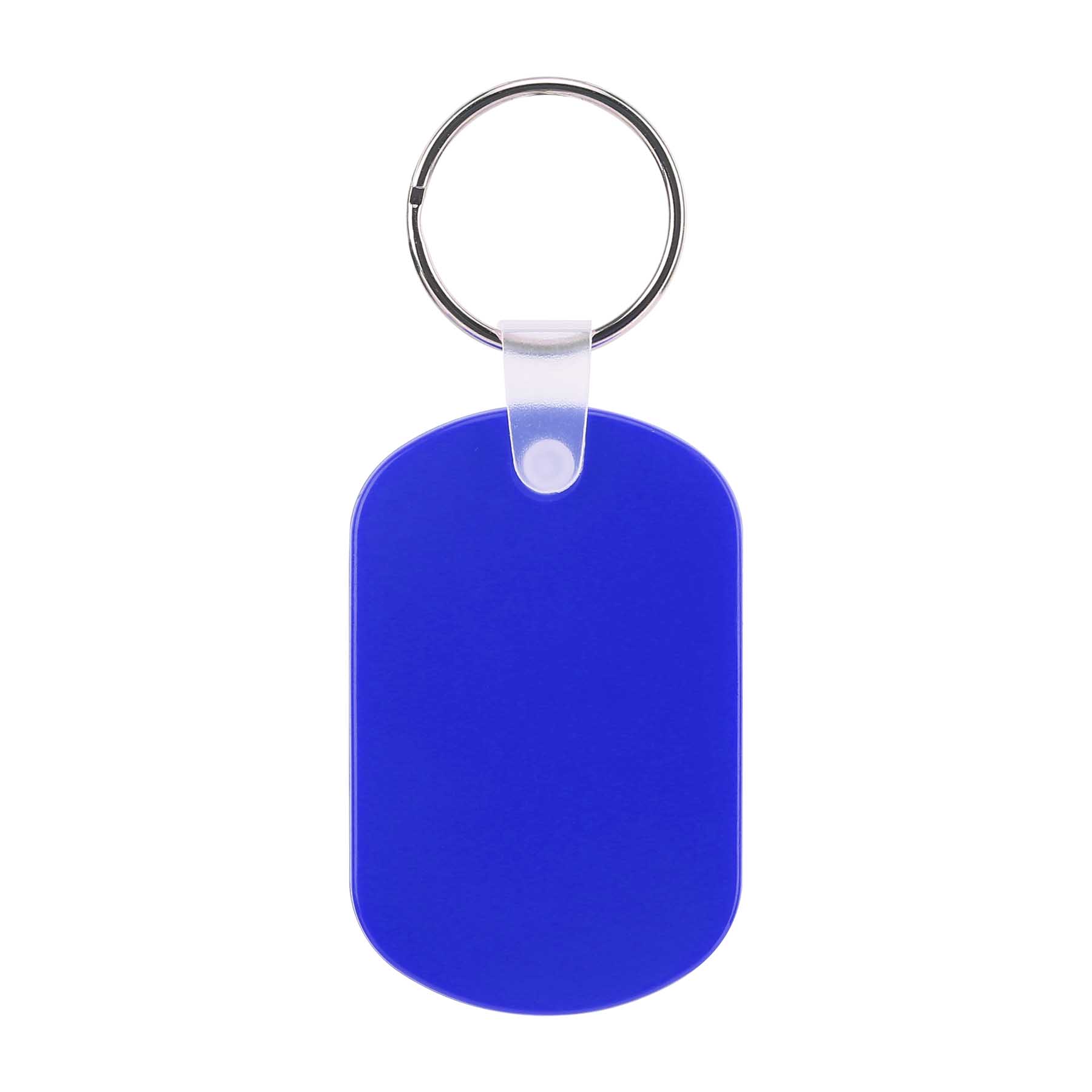 PVC Oval Vinyl Keychain 16