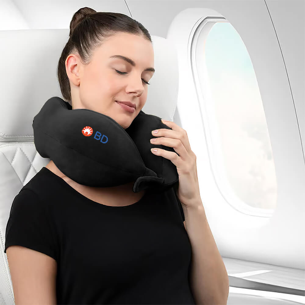 Brookstone Ultra Form Memory Foam Neck Pillow 7