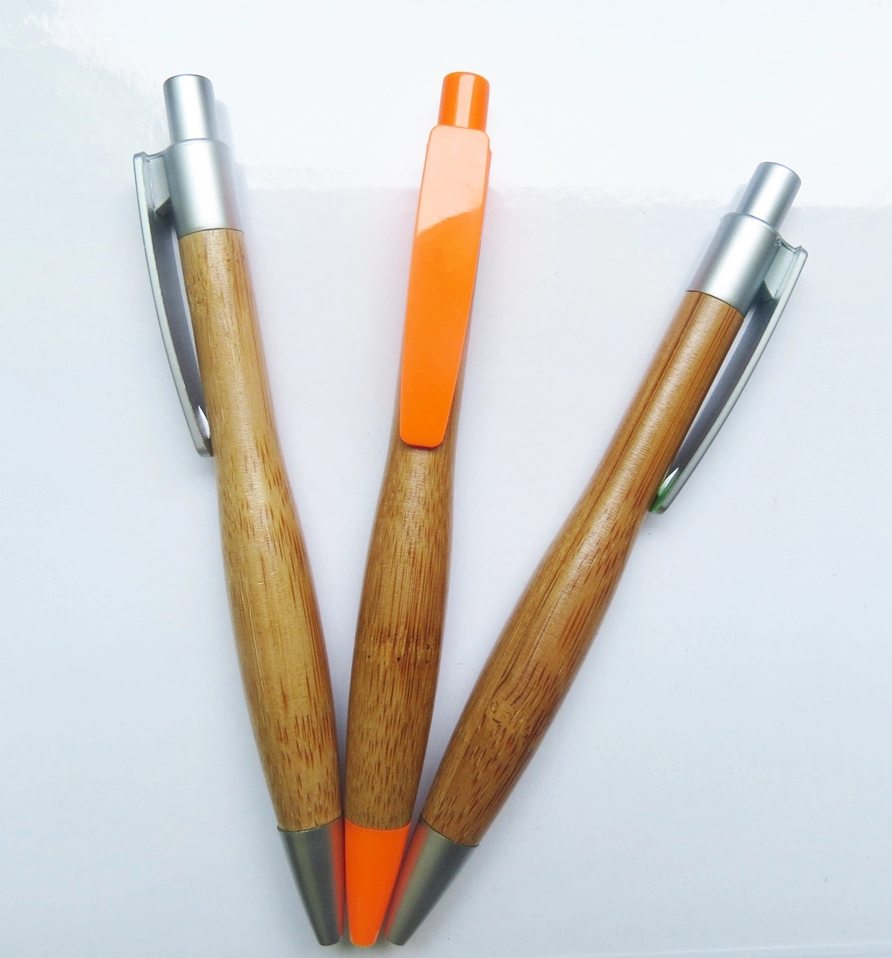 Gourd Shape Bamboo Ballpoint Pen 2