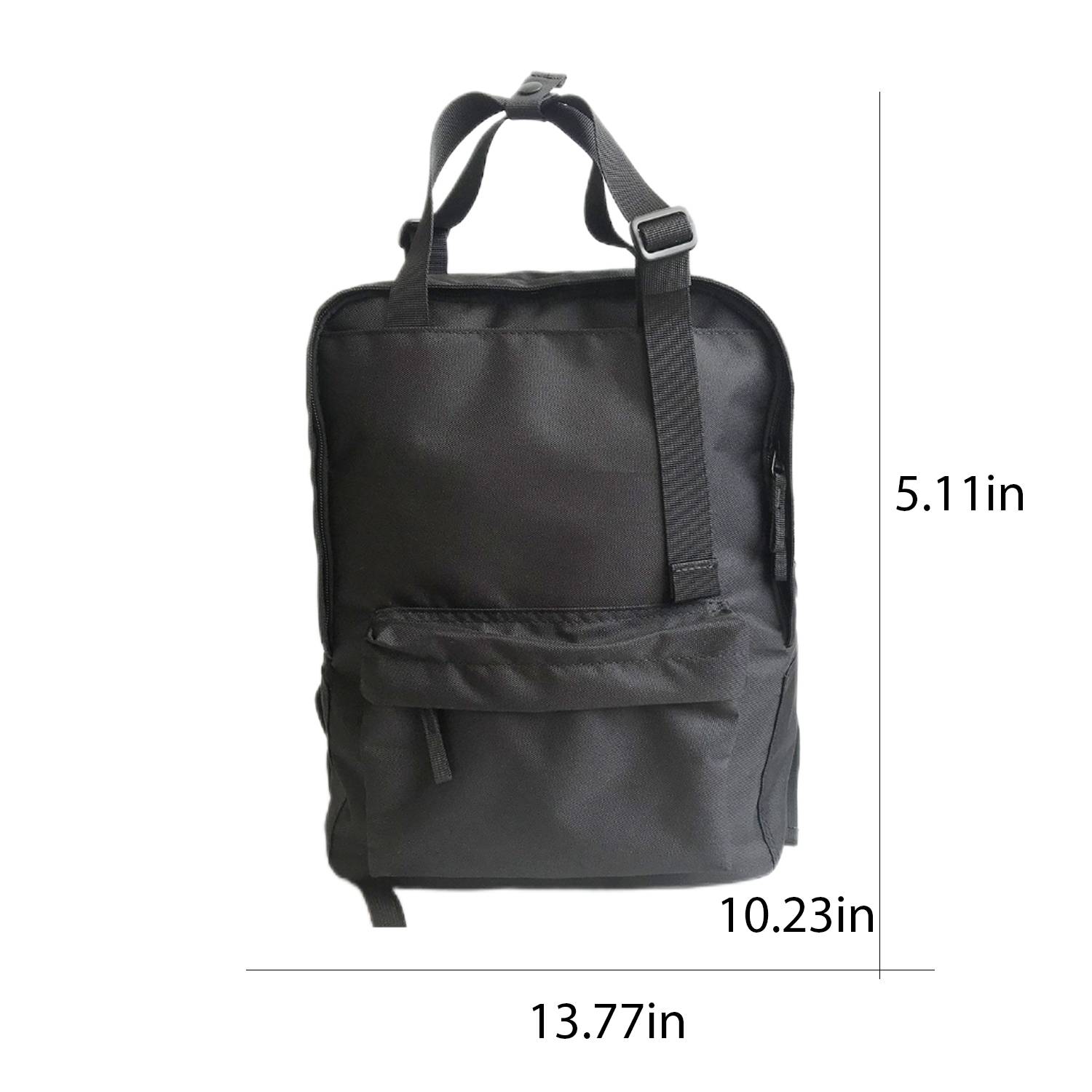 Oxford Square Polyester Backpack 2