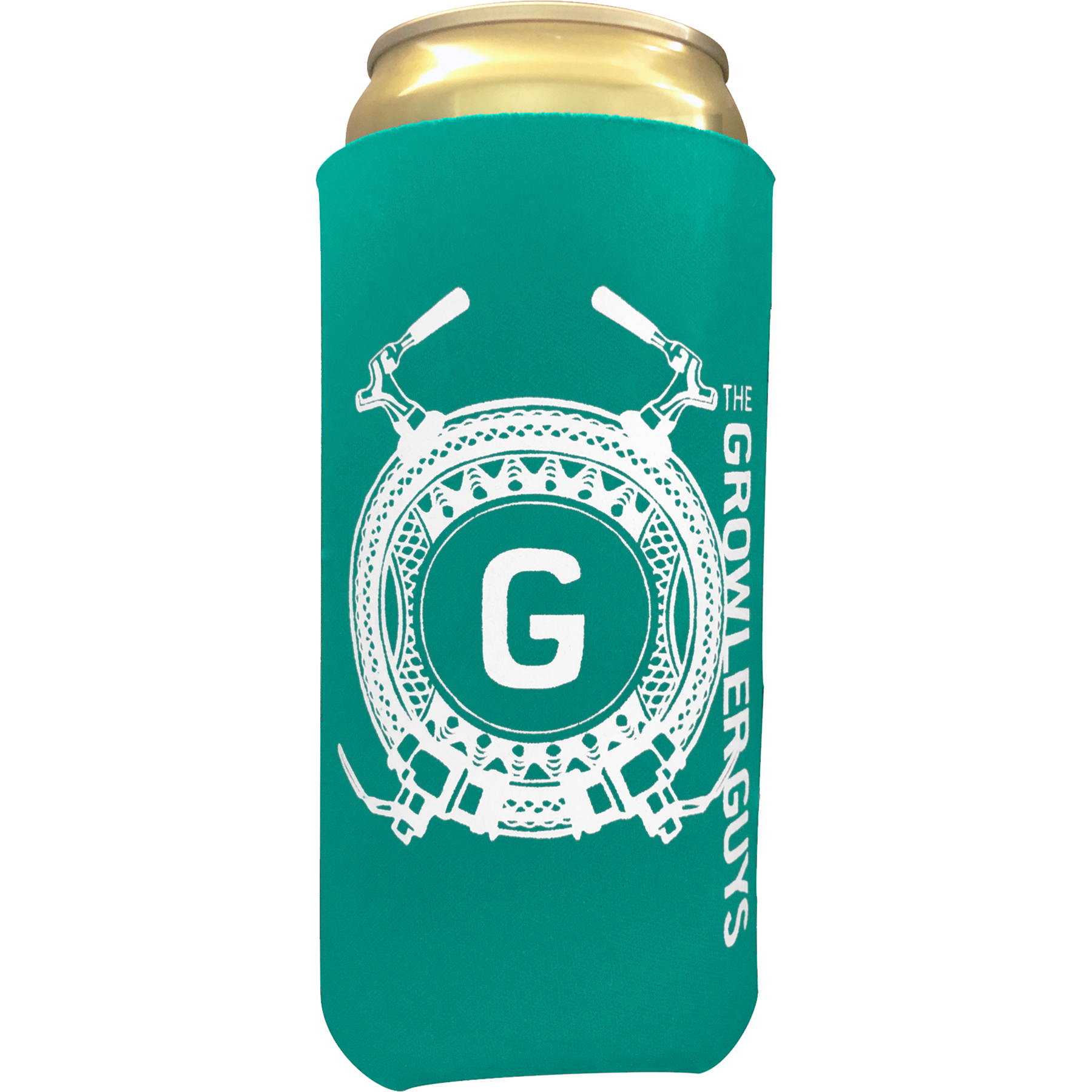 32 oz. Crowler Scuba can cooler, custom koozie with logo imprint 13