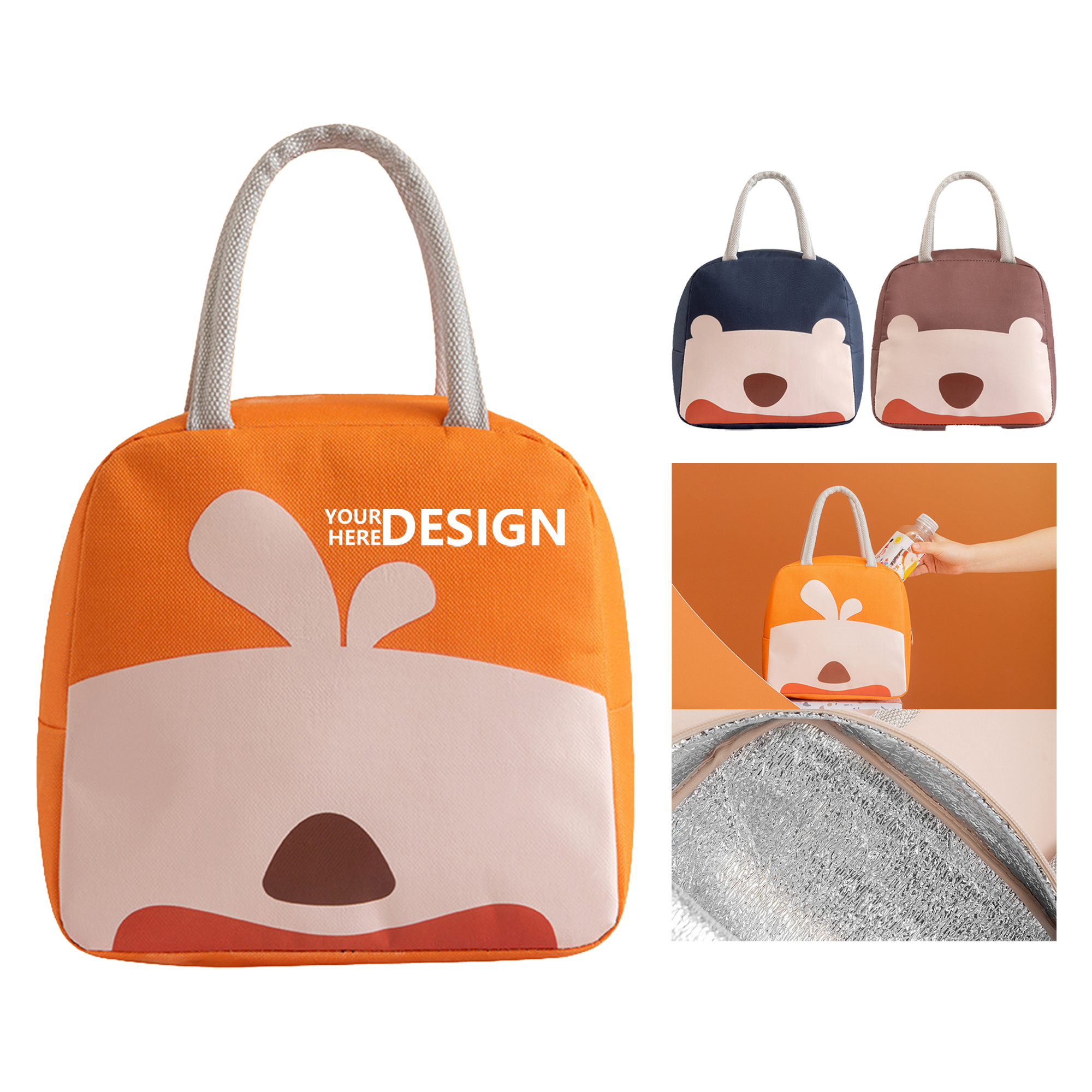 Aluminum Foil-Lined Oxford Tote 2