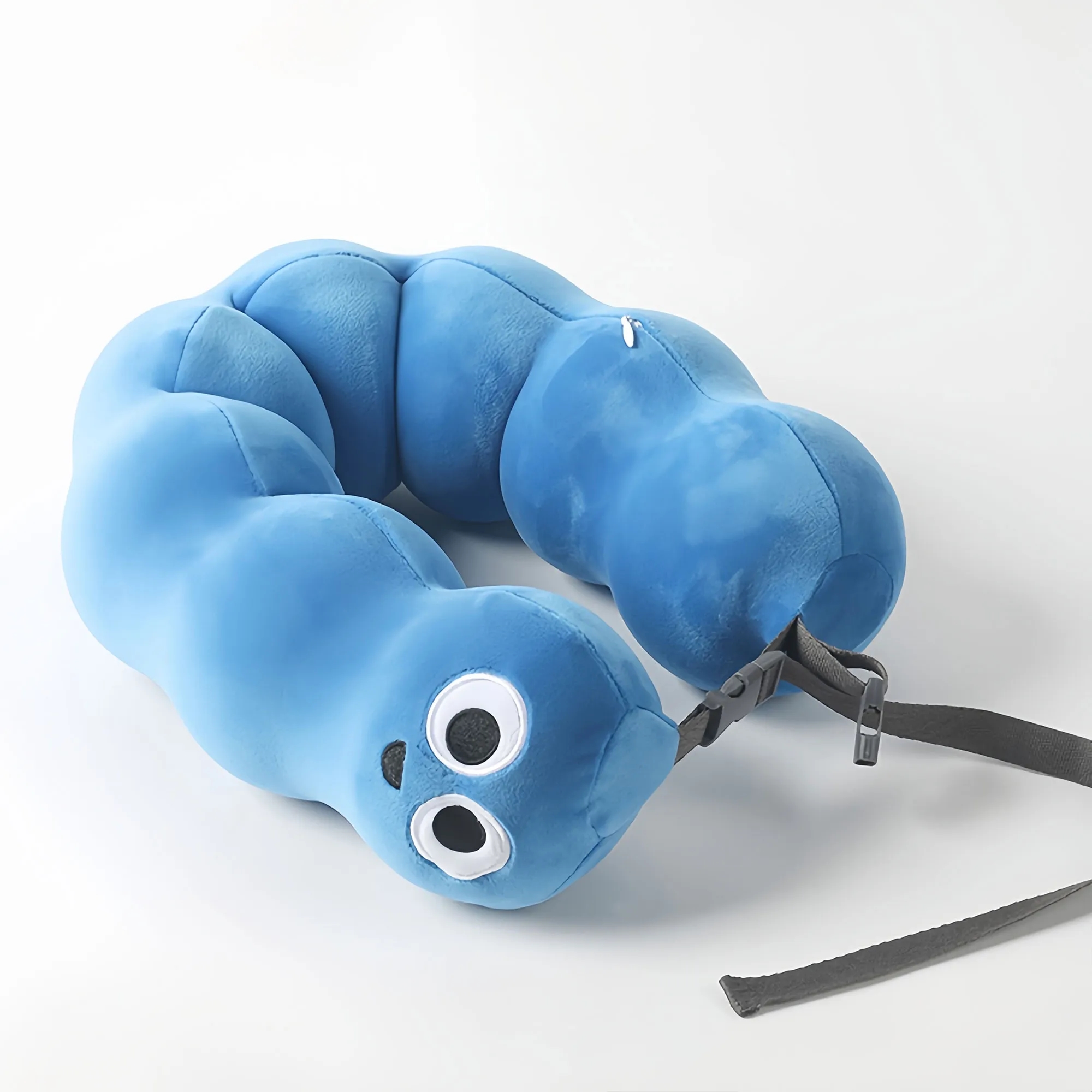Portable Cute Snake Memory Foam Neck Pillow 2