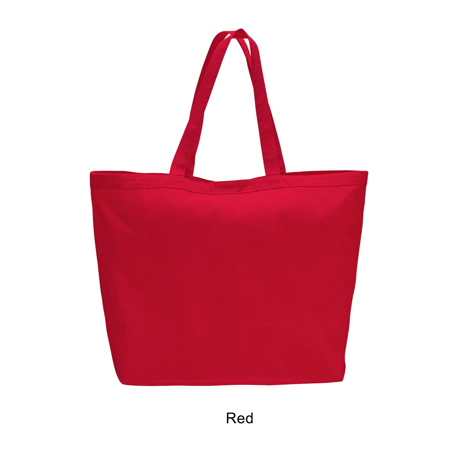 12 oz. 23"w Large Heavy Canvas Velcro Closure Tote Bag 12