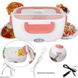 110V/220V/12V 2 In 1 Car Home Electric Lunch 2