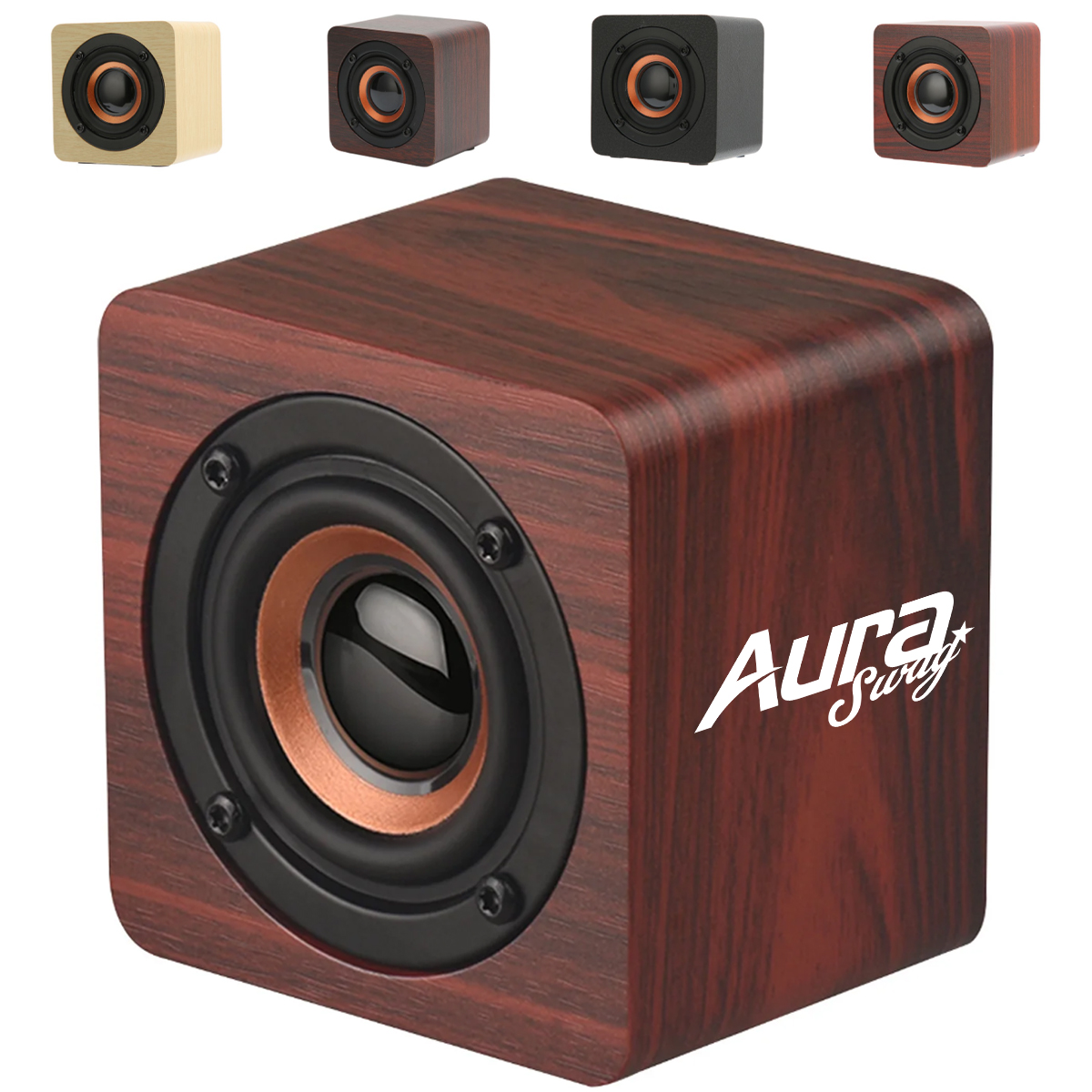 Mini Portable Wooden Bluetooth Speaker 2
