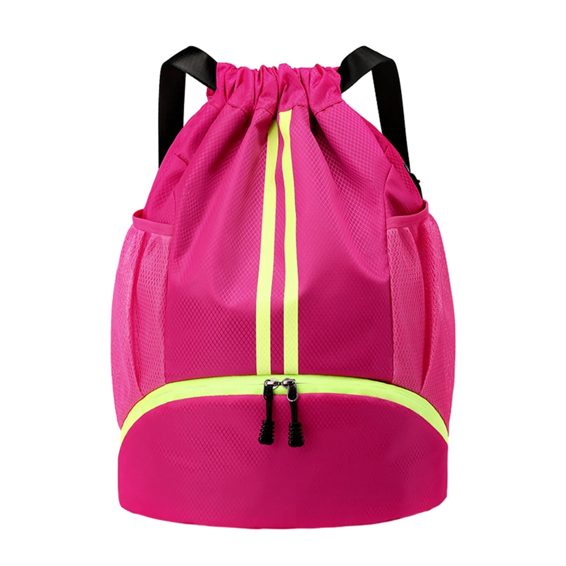 Drawstring Sports Backpack With Shoe Compartment 5