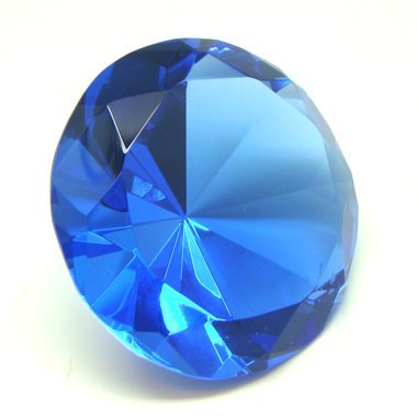 2.5" Crystal Diamond Paperweight 2