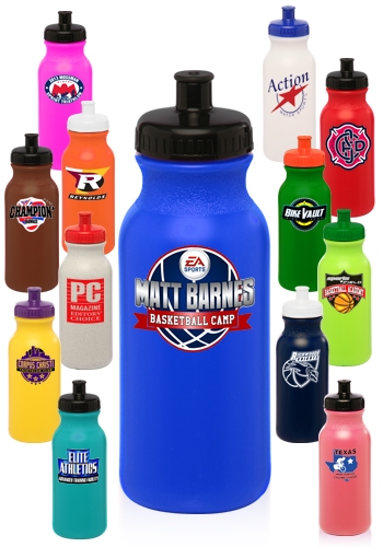 20 oz Custom Plastic Water Bottle 9