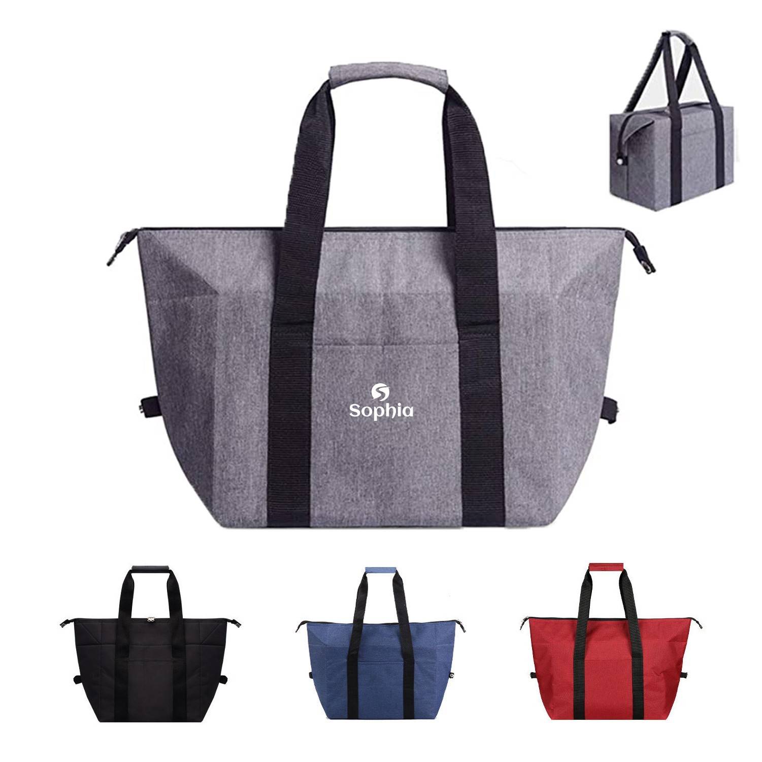 Reusable Insulated Shopping Cooler Bag 1