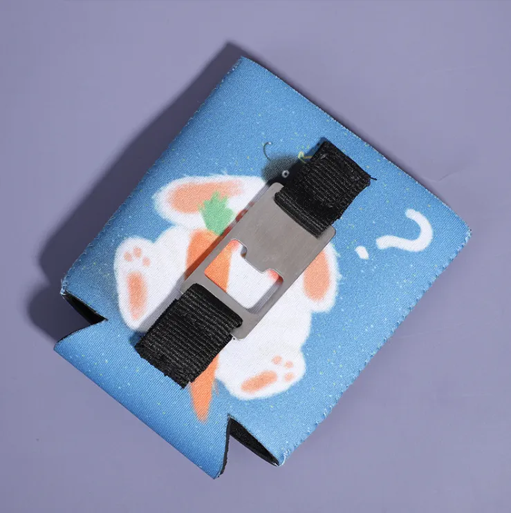 Neoprene Magnetic Can Cooler, custom koozie with logo imprint 5