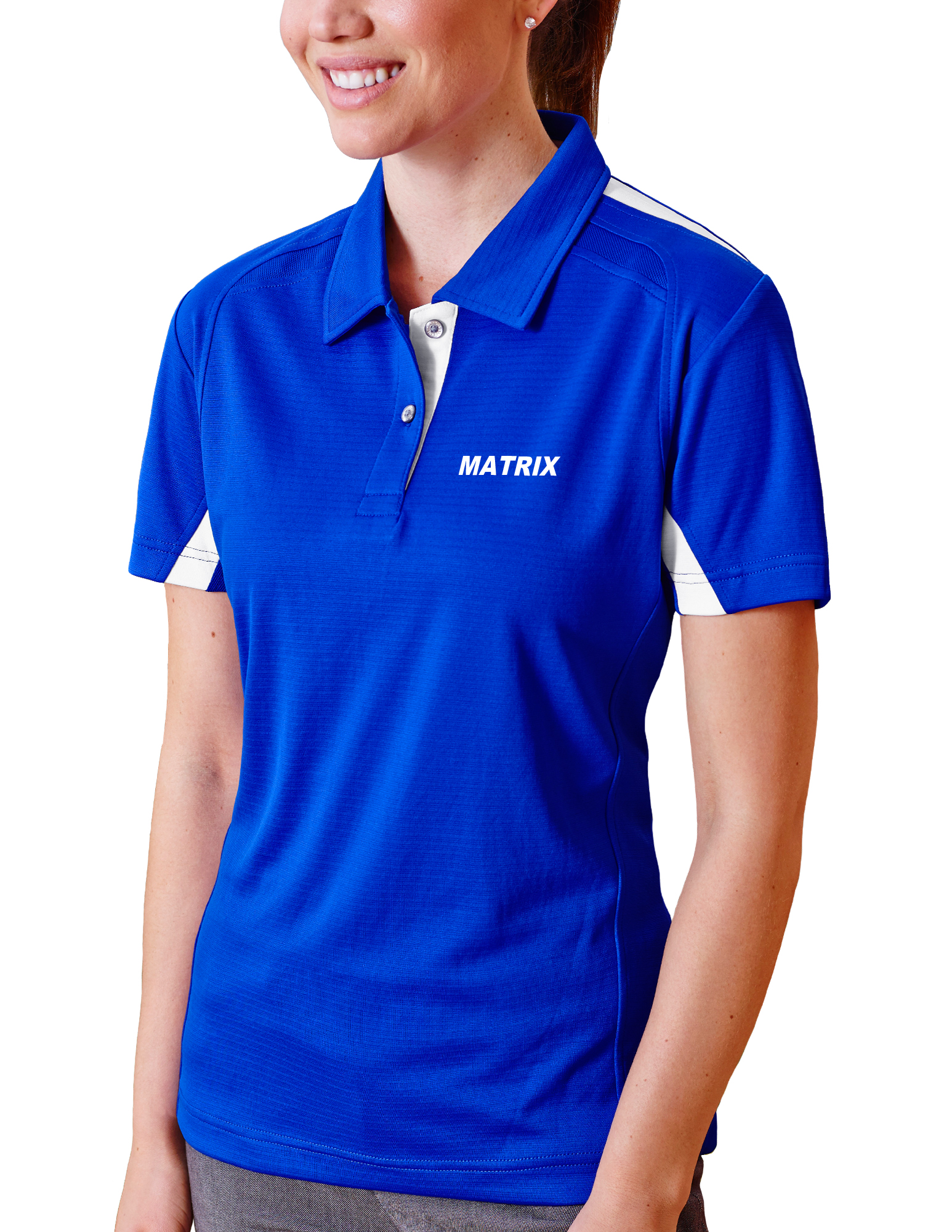 Ladies' Matrix Big Ottoman Polo Shirt 5