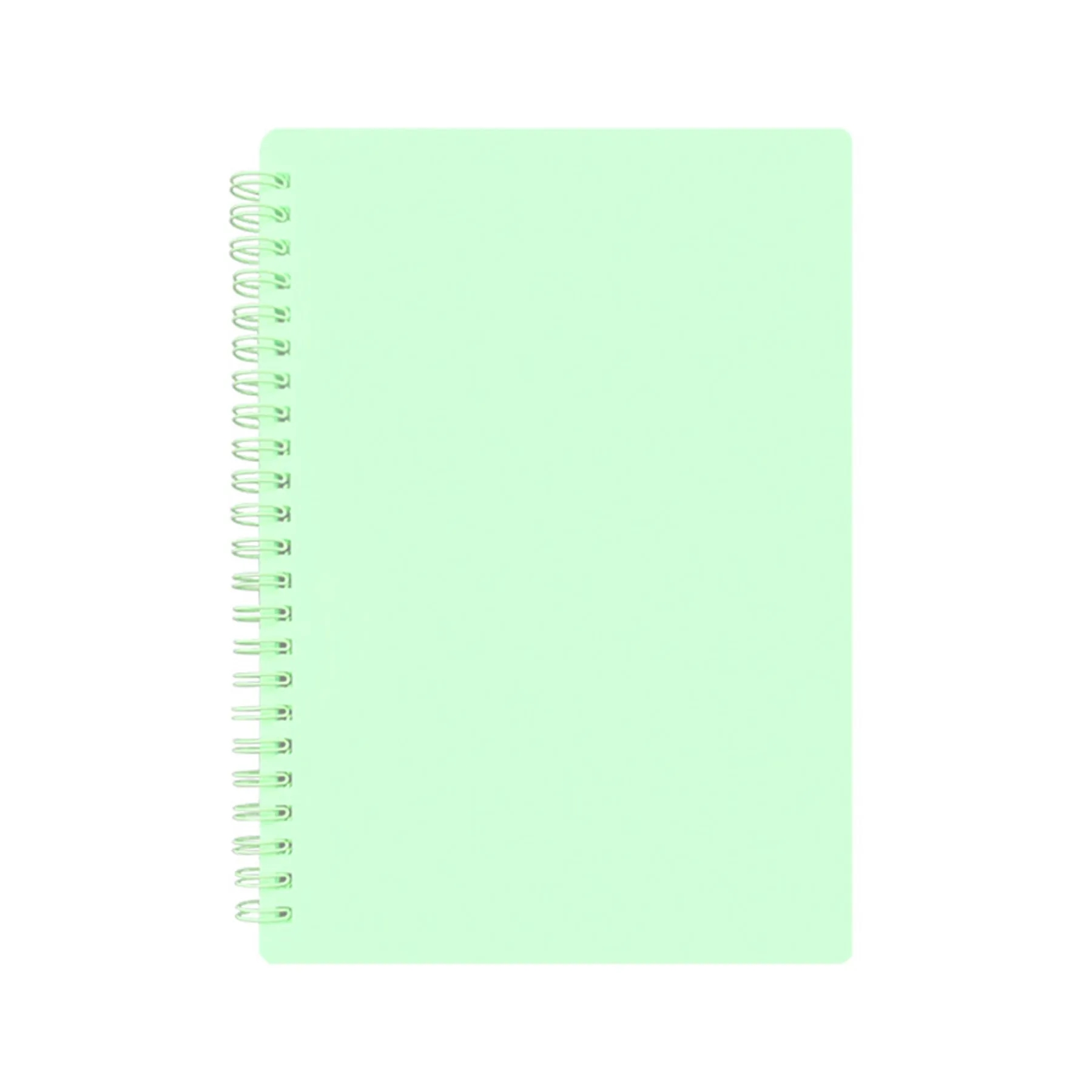 A5 Thick Plastic Hardcover Spiral Notebook 6