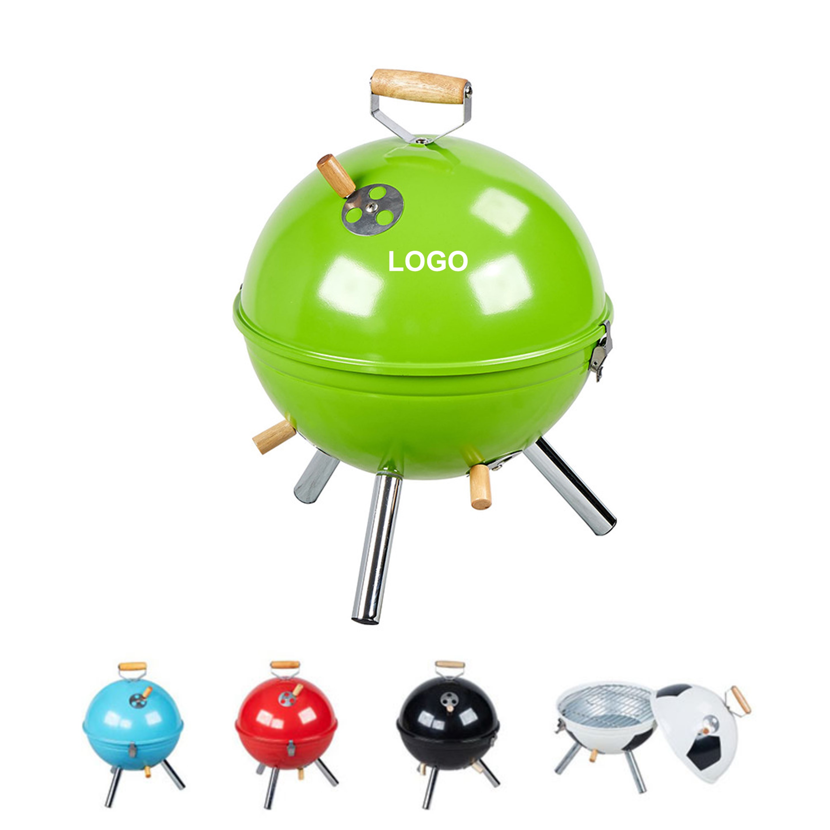 Ball Shape Charcoal Grill (direct import) 4