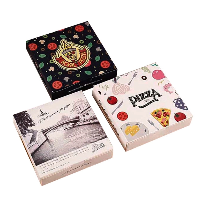 Full-color Pizza Craft Paper Box 2