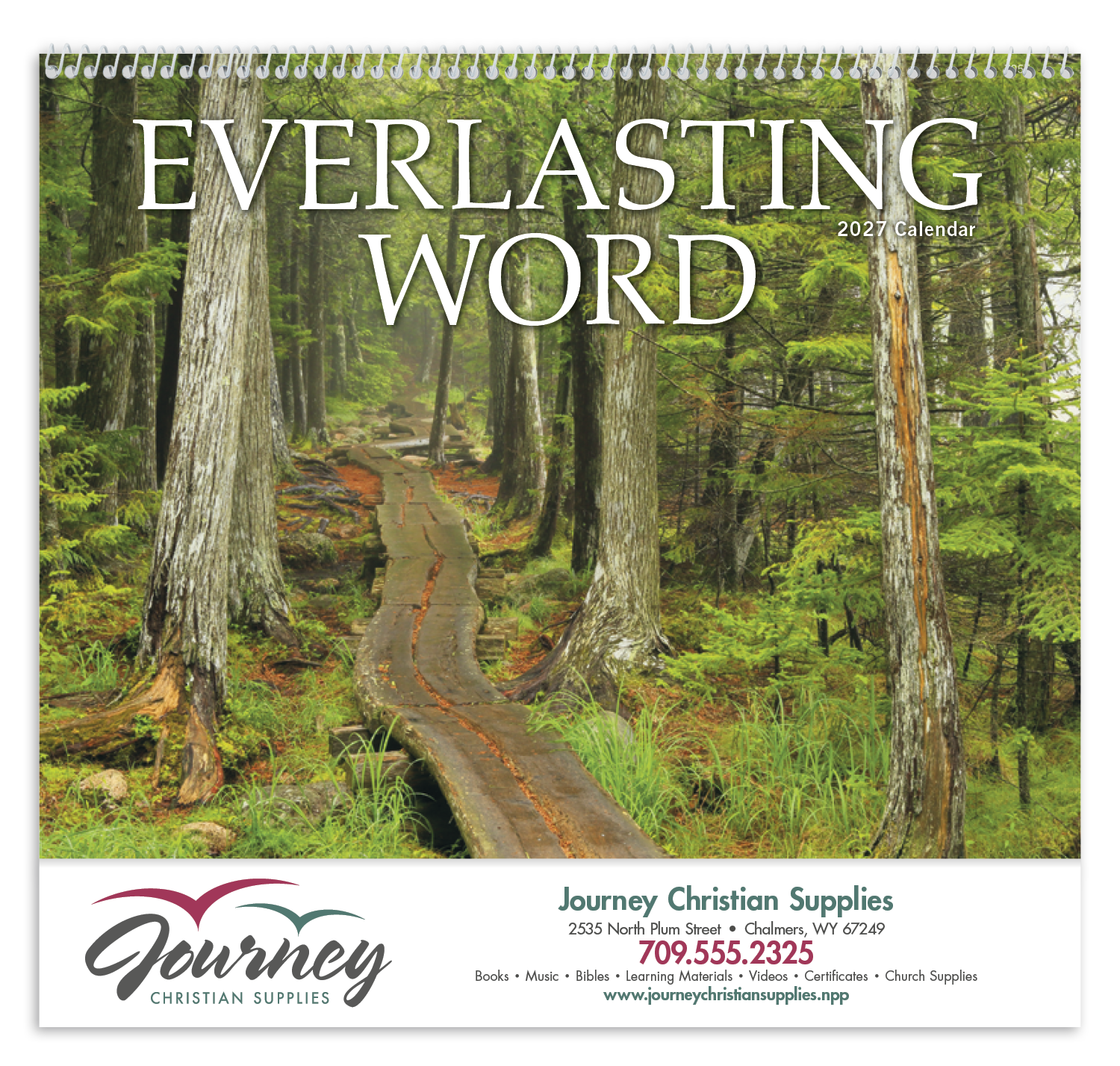 Good Value™ Everlasting Word without Funeral Planner - Spiral 58