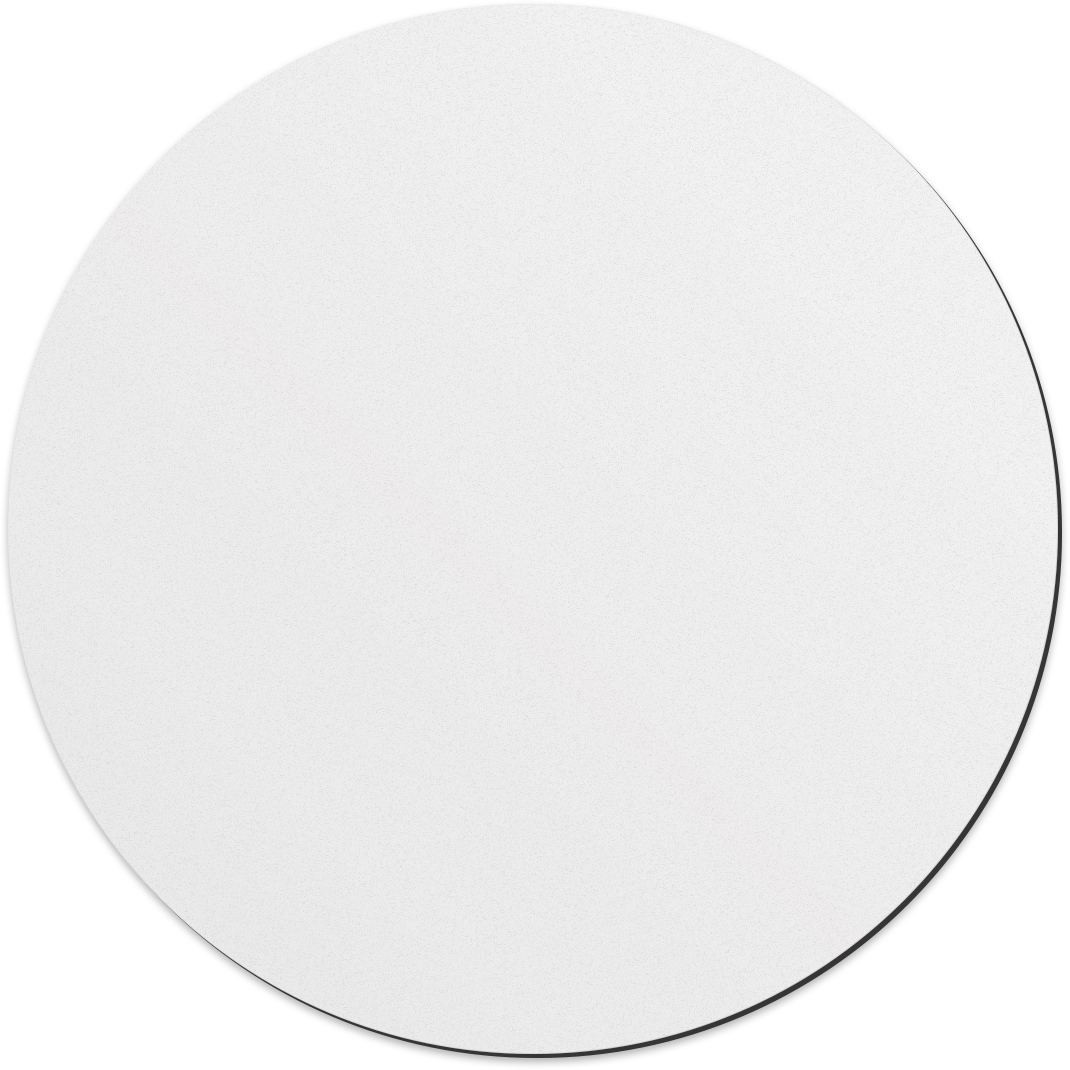 Stock Circle (3.5" dia.) Magnet, High Res. Full Colour, White Vinyl Topcoat 2