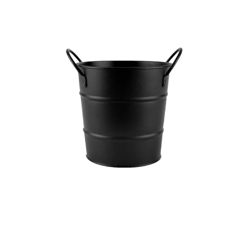 Metal Ice Bucket With Handles 5