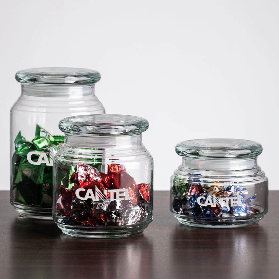 Pescara Jar & Lid - Deep Etch 2