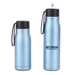 550ml Stainless Steel Cup with Double Wall Insulation and Portable Band Lid 29