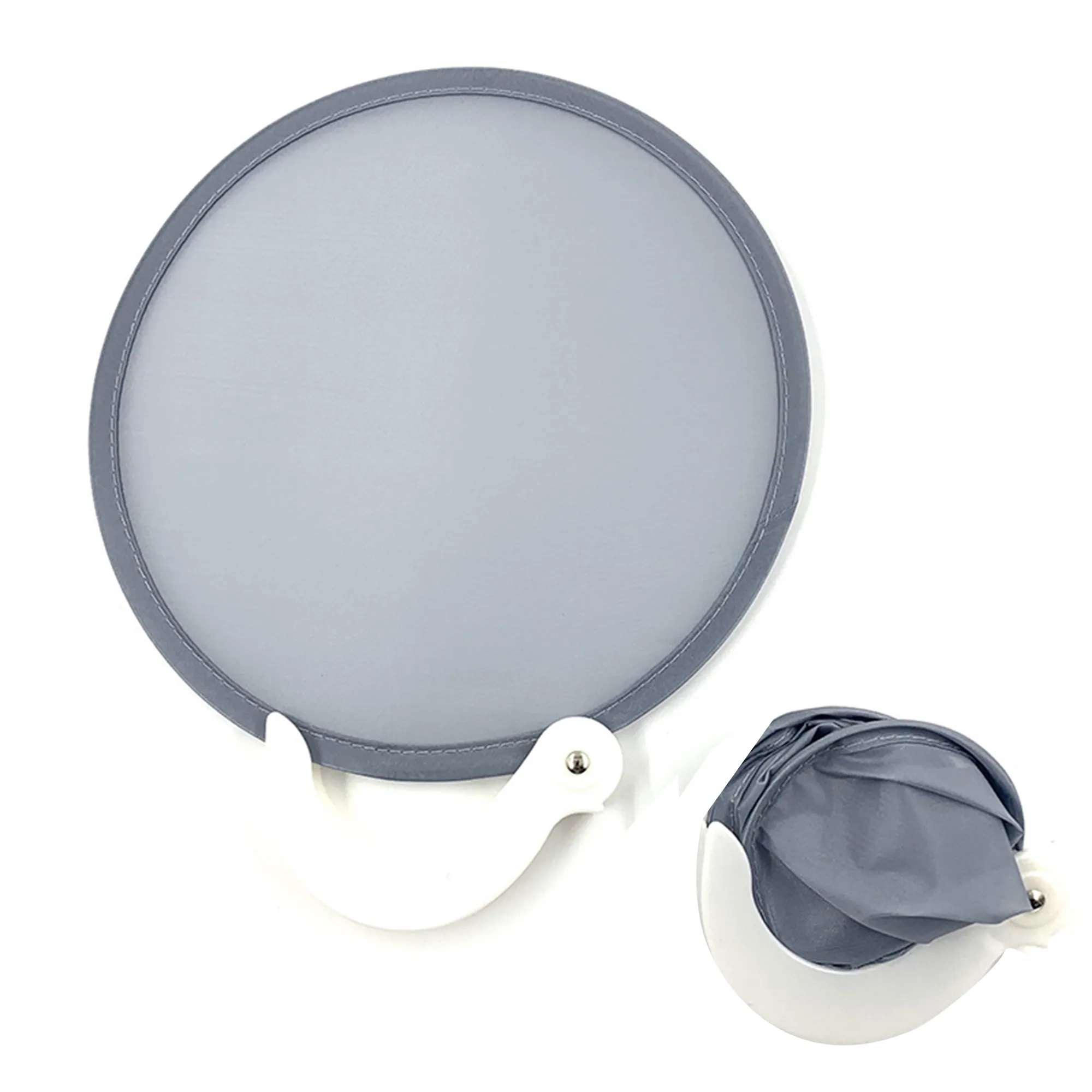 Custom Printed Round Folded Fan 4
