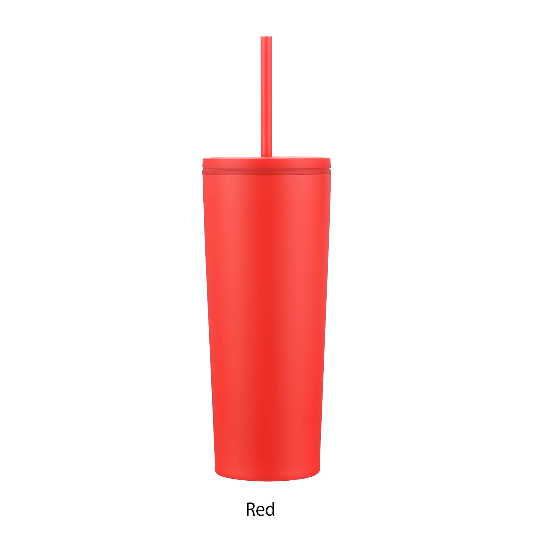 24 oz. Straw Double Wall Tumbler w/Leak Proof Lid 13