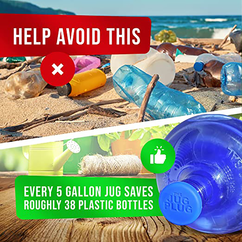 Silicone 5 Gallon Water Jug Cap 8