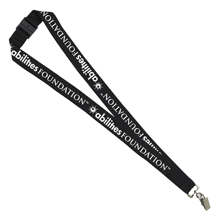 "Palmer" 1" Silkscreen Lanyard with FREE Breakaway Safety Release 11