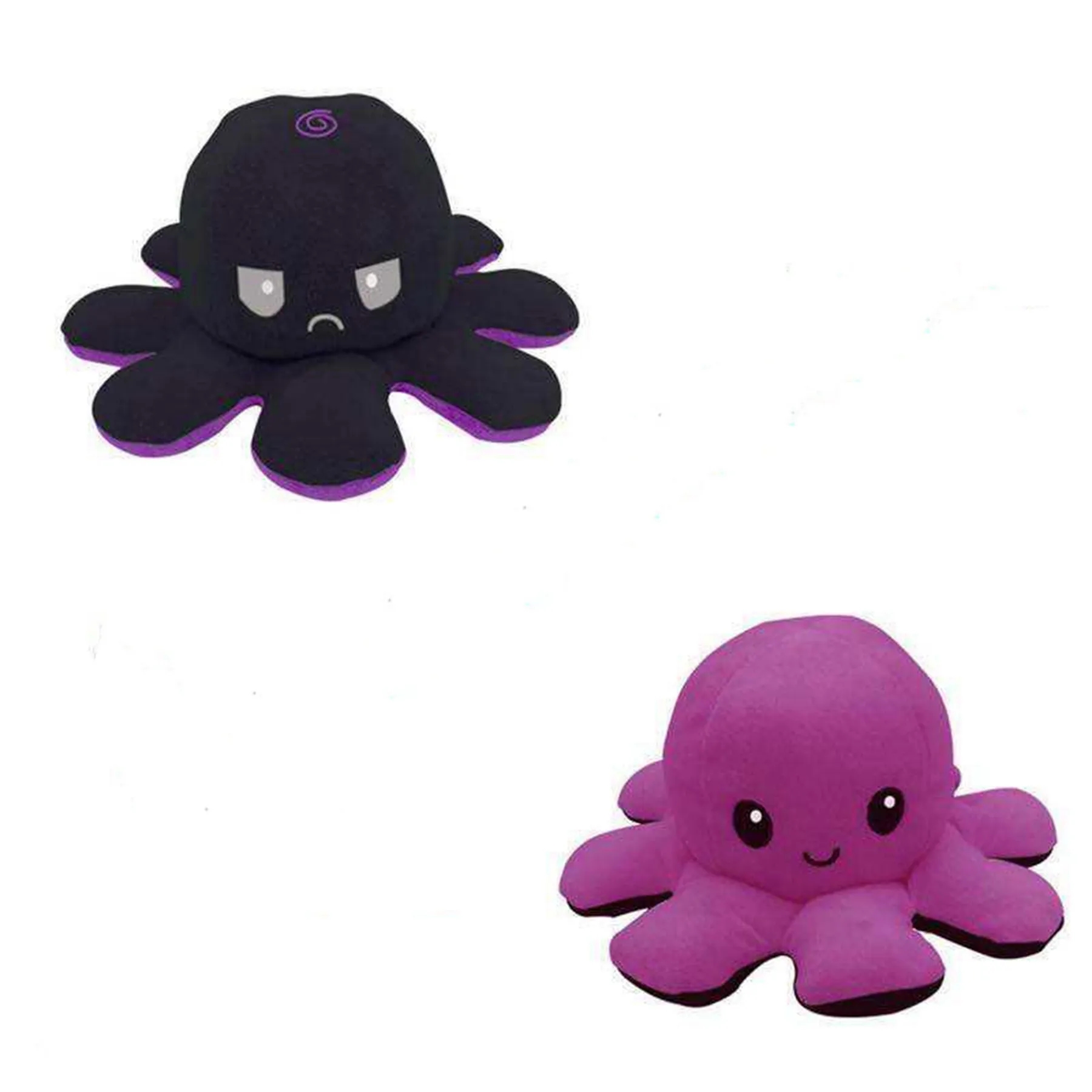 Cute Double-Sided Flipped Octopus Plush Toy 4
