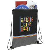 Rainbow RPET Drawstring Bag 6