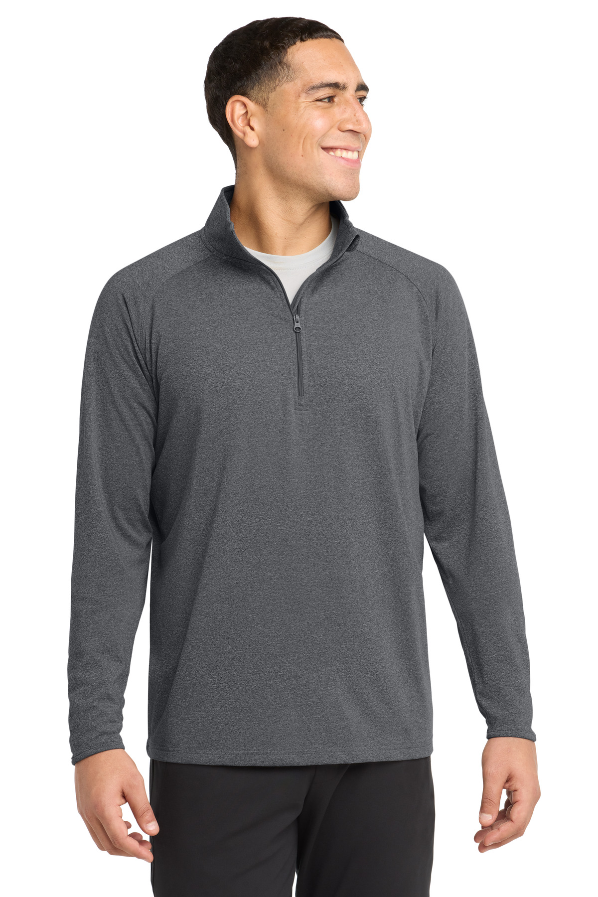 Sport-Tek Tall Sport-Wick Stretch 1/4-Zip Pullover. TST850 57