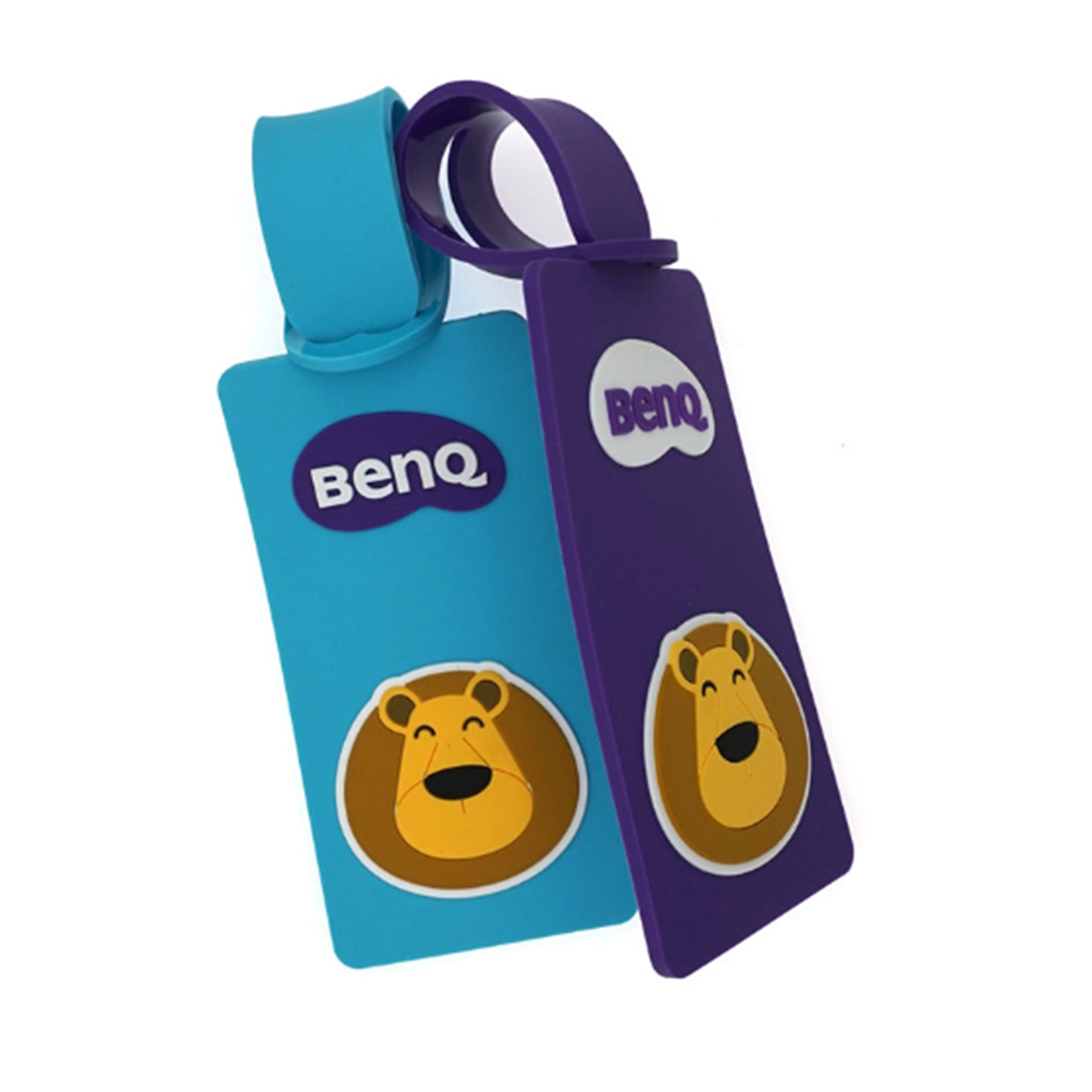Soft PVC Luggage Tag, custom luggage tag with logo imprint 3