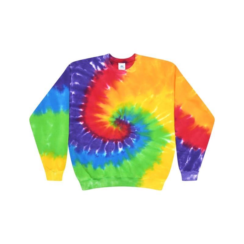 Tie-Dye Adult Crew Neck Sweatshirt 9