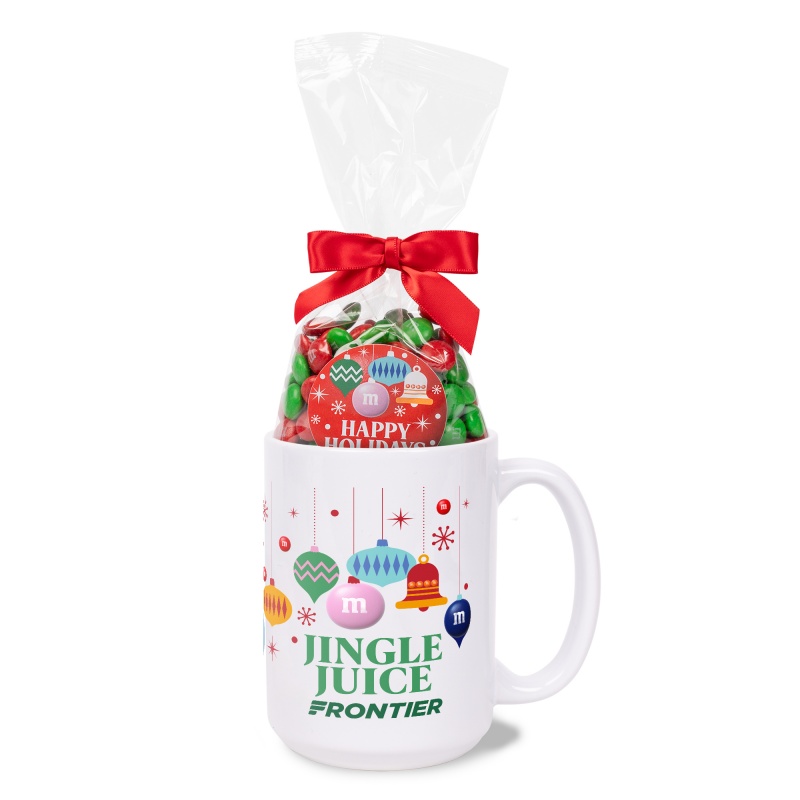 Mug Drop Color Choice M&M's & 15oz Full Color Mug Set 5