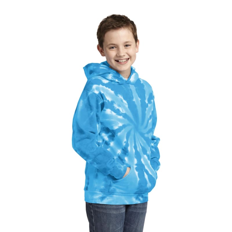 Port & Company Youth Tie-Dye Pullover Hooded Sweatshirt. 10