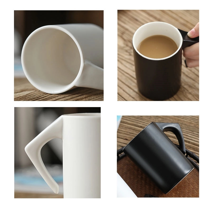 Custom Creative Handle Ceramic Mug 6
