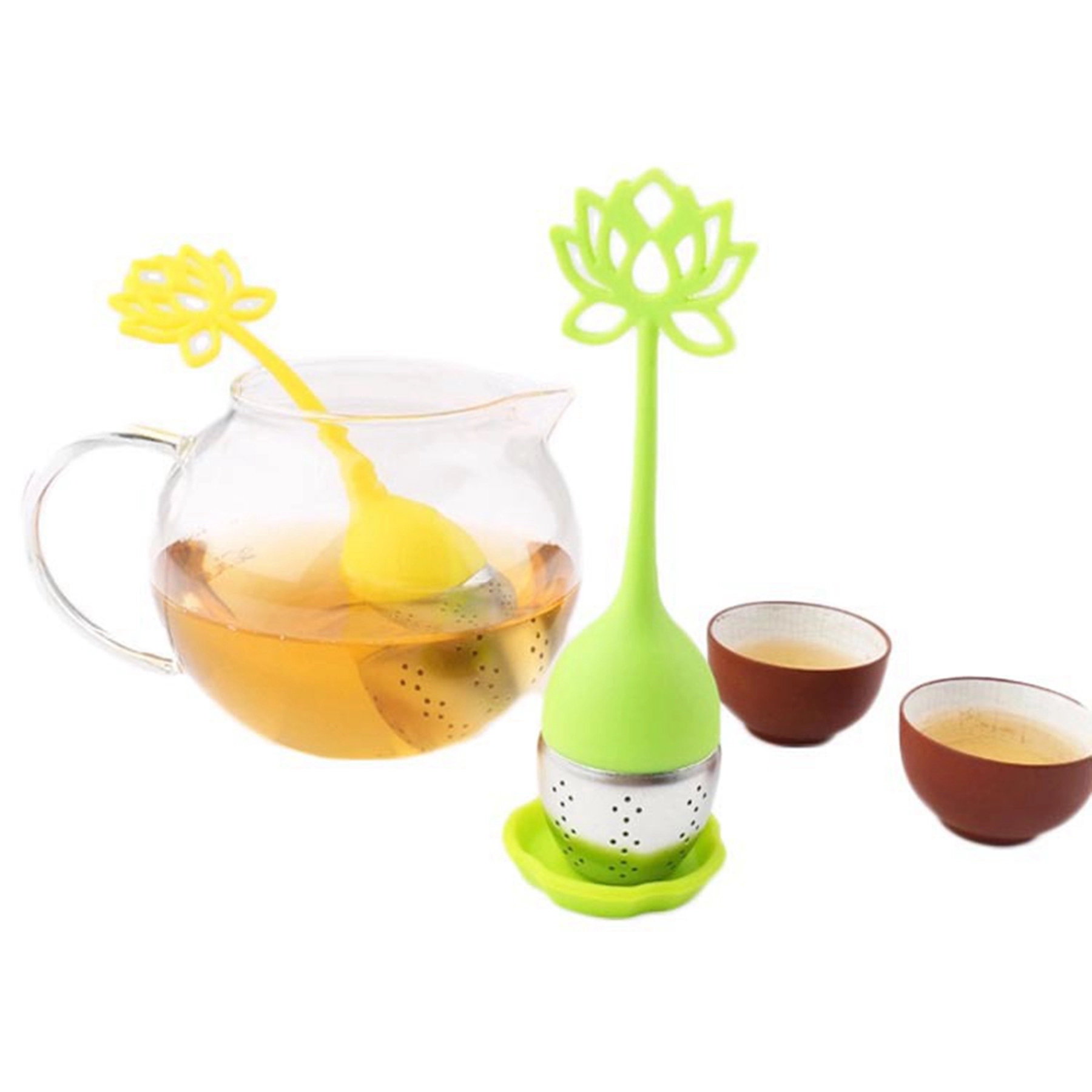 Flower Shape Silicone Tea Infuser 10